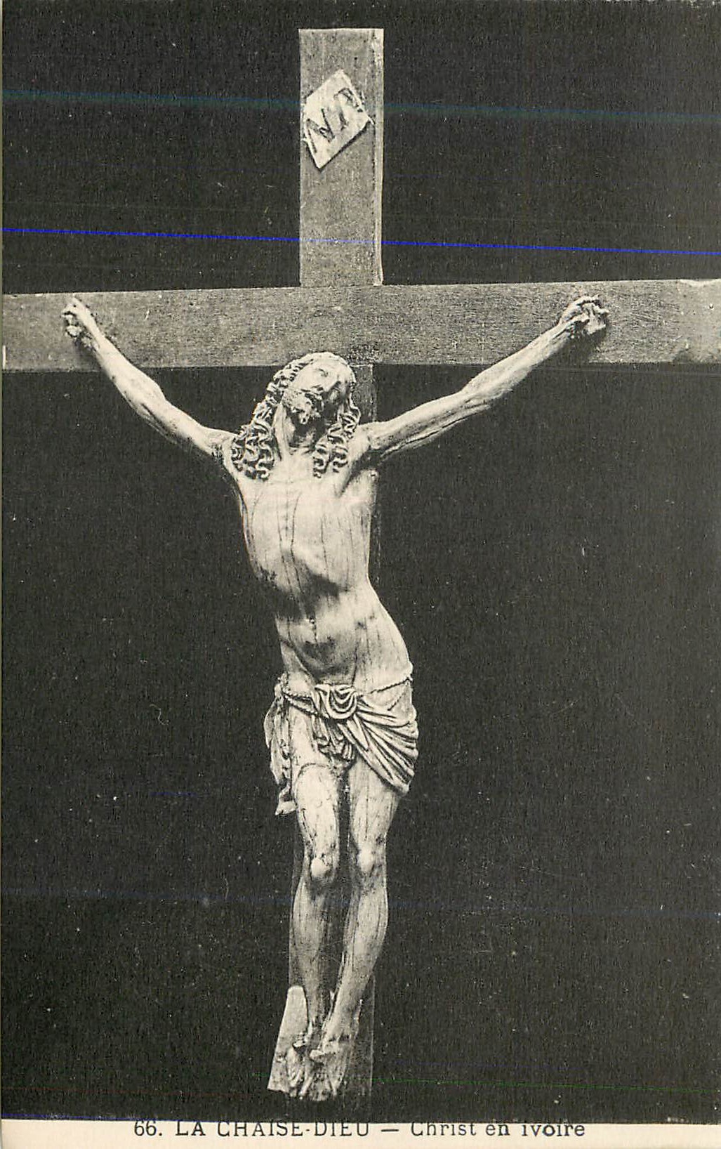 La Chaise-Dieu — Christ en ivoire — série 66