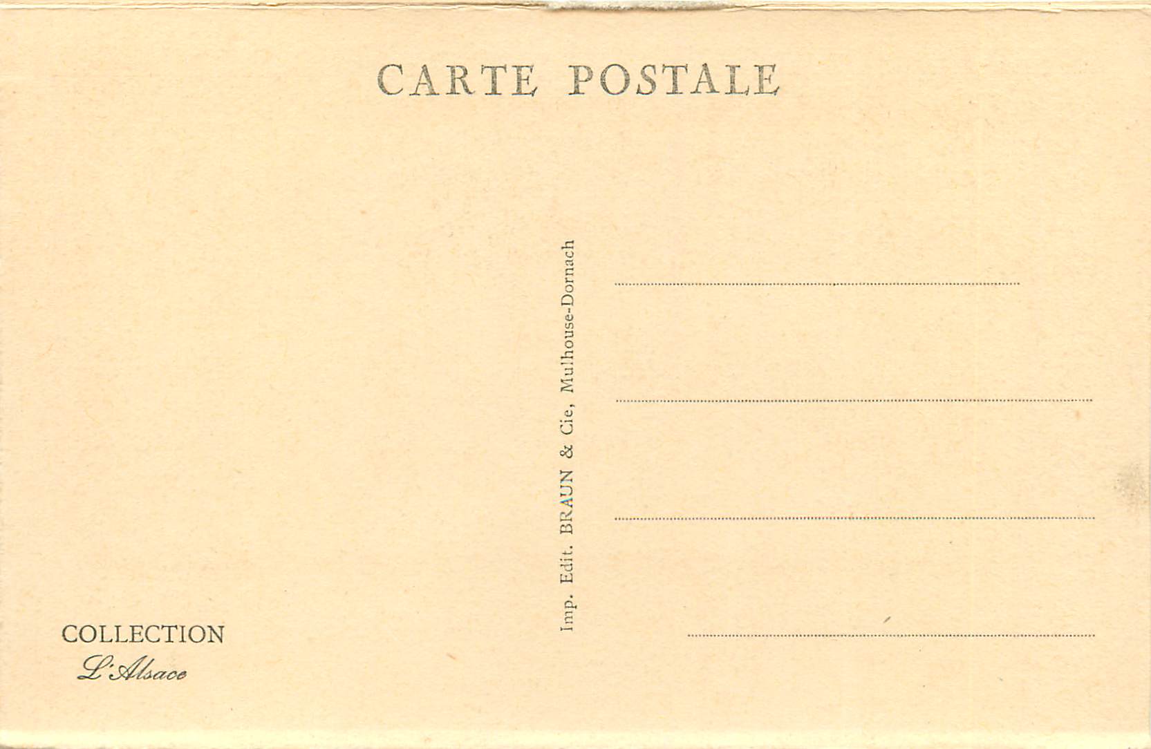 Les Hautes-Vosges en hiver — coucher de soleil — vu du Hochstein — éditeur BRAUN & Cie, Mulhouse-Dornach — Reverso