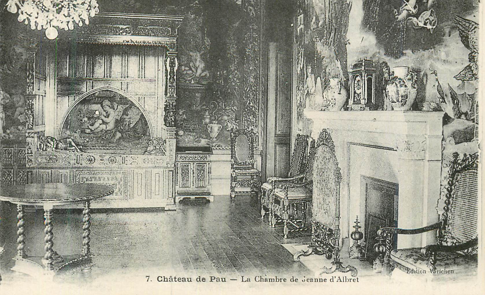 CPA Chateau de Pau la Chambre de Jeanne d'Albret