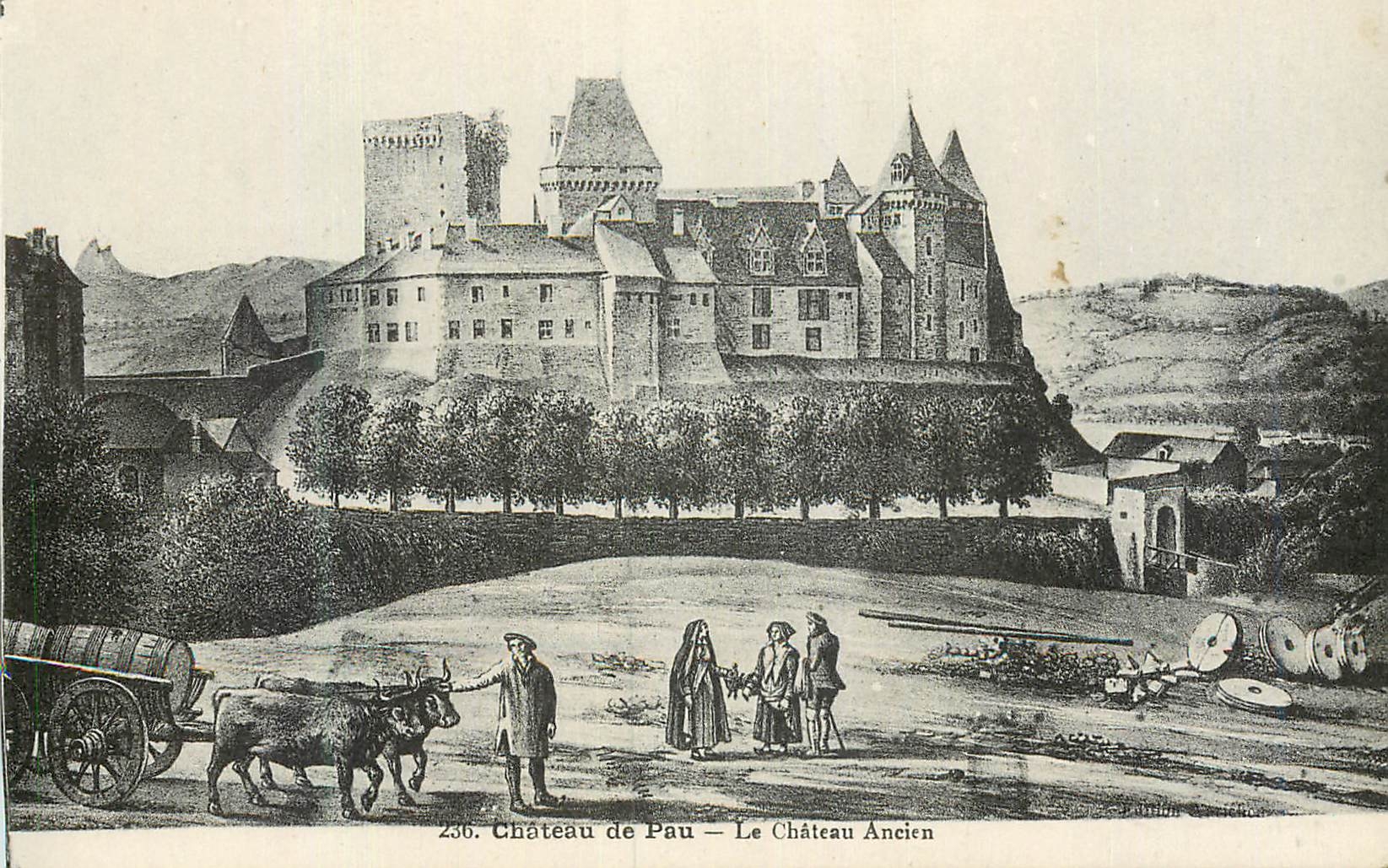 CPA Chateau de Pau le Chateau Ancien