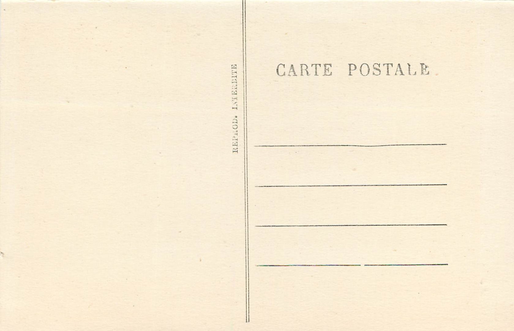 La Grotte de Presque — Salle des Merveilles — Reprod. Interbrite — Verso