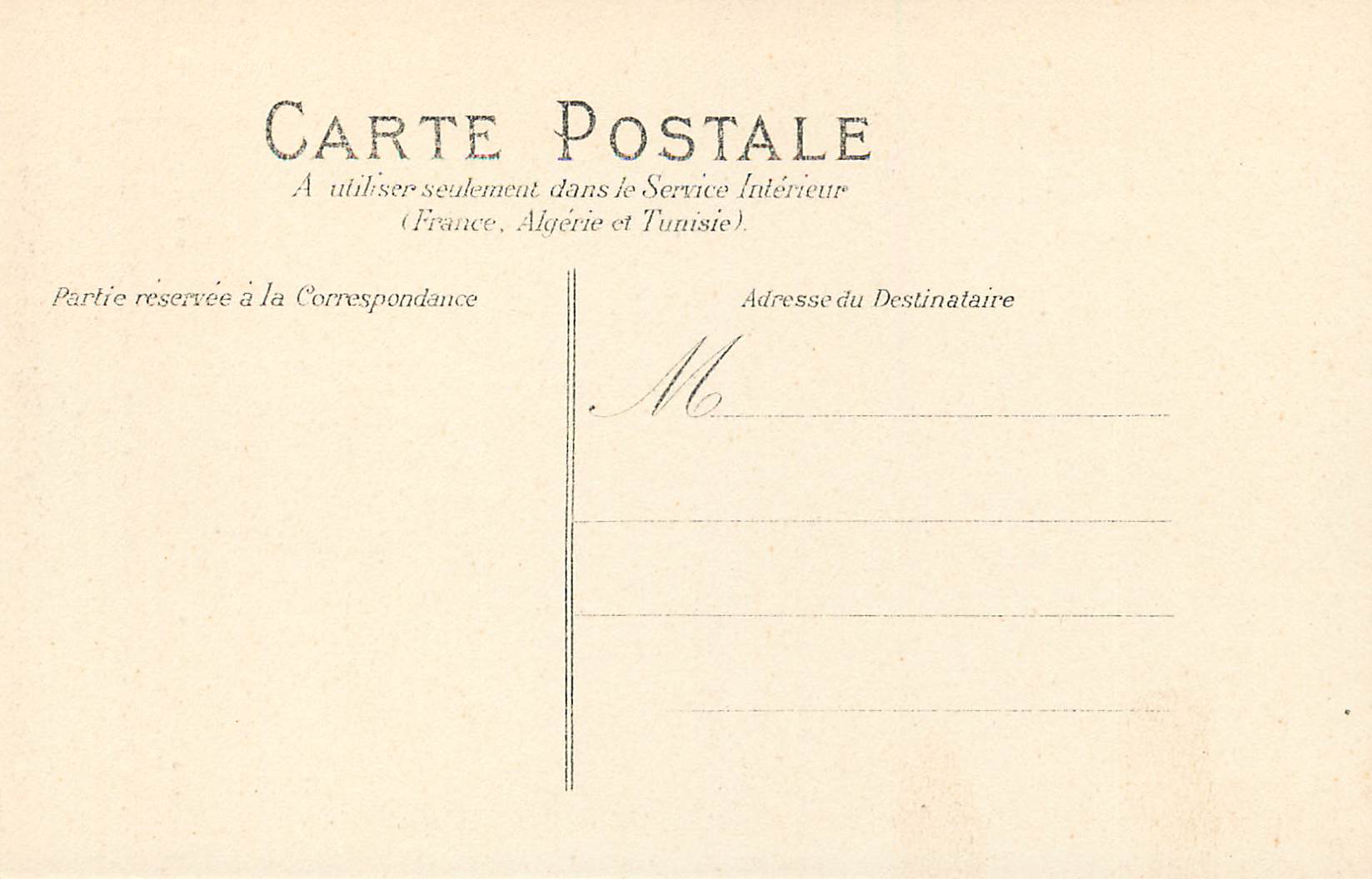 CPA Pays d'Aran Comolo Forno (Haute Catalogne) — Rückseite