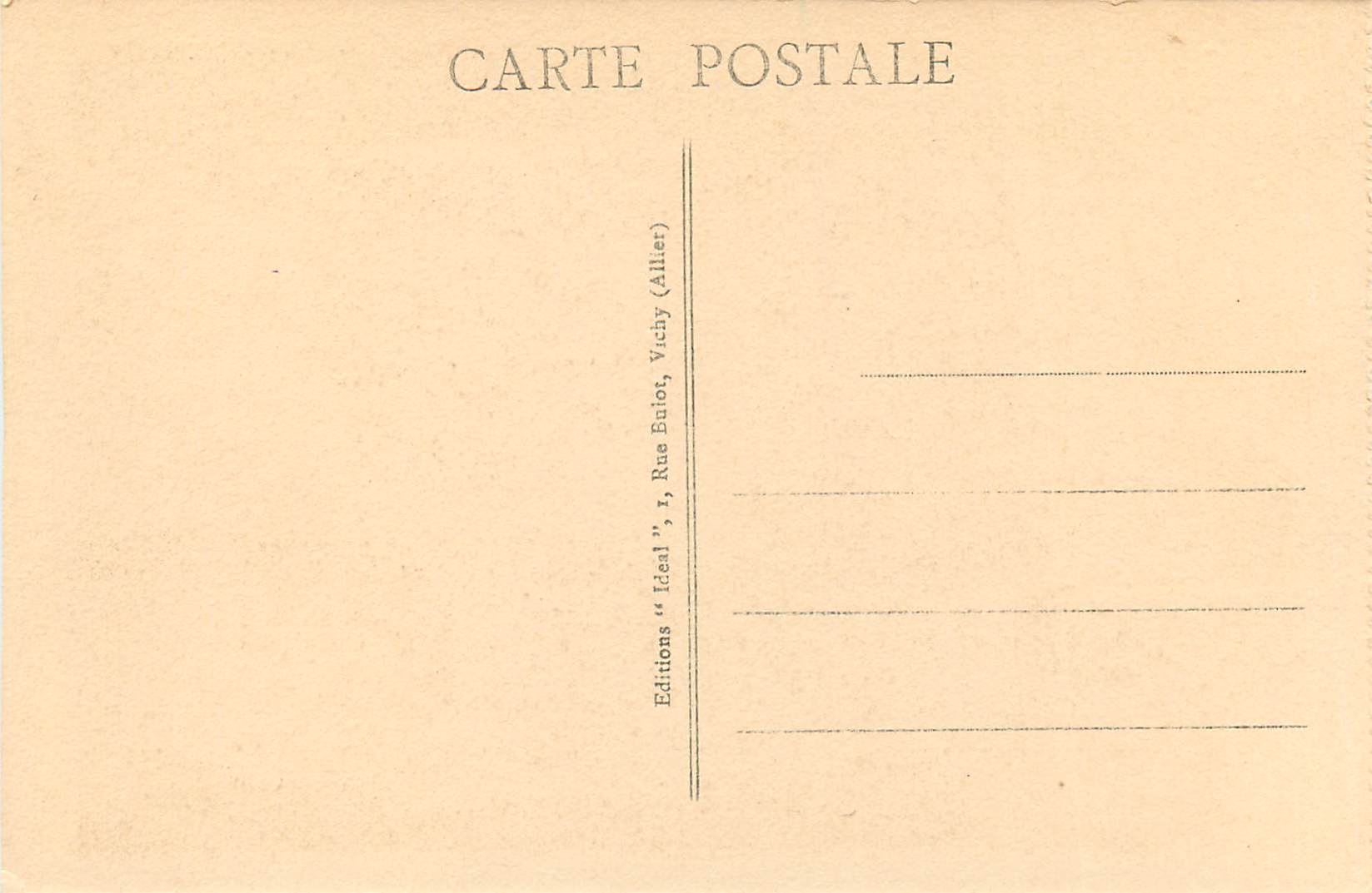 Le Puy - Le Cathédrale — La Haute-Loire Pittoresque — Éditions Ideal — Verso