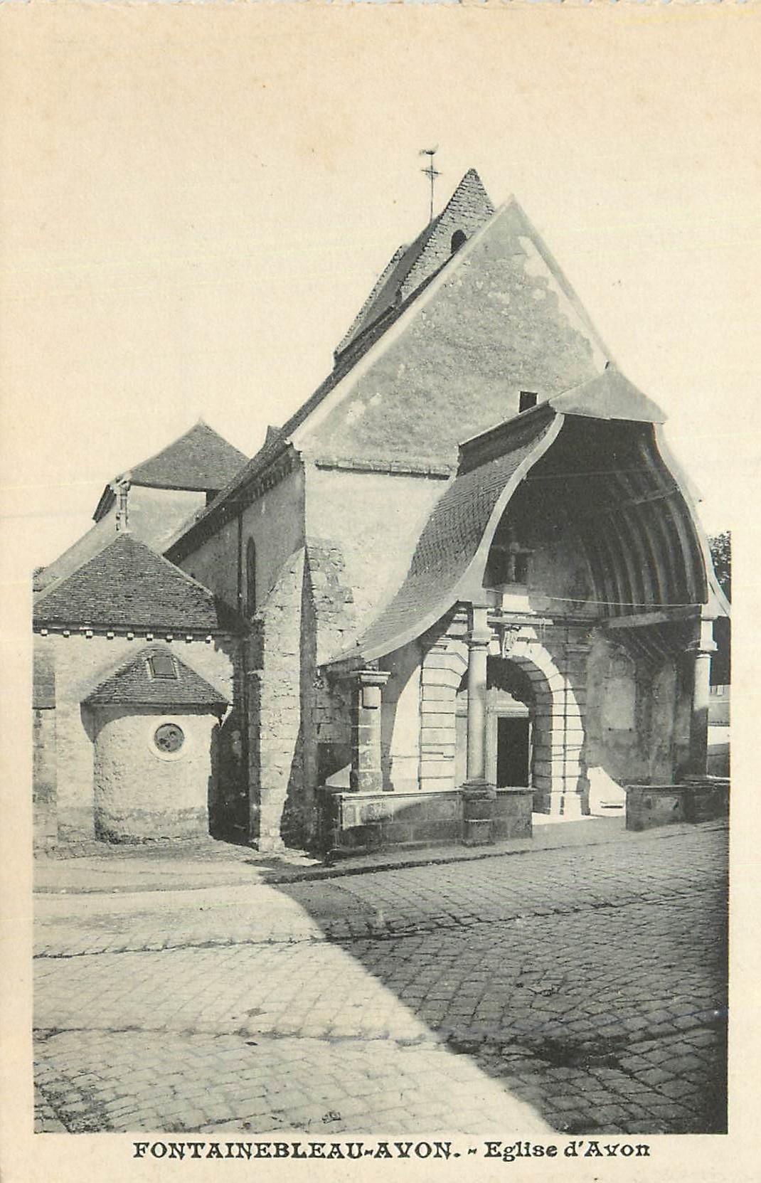 Fontainebleau-Avon — Église d'Avon — Éditeur non identifié