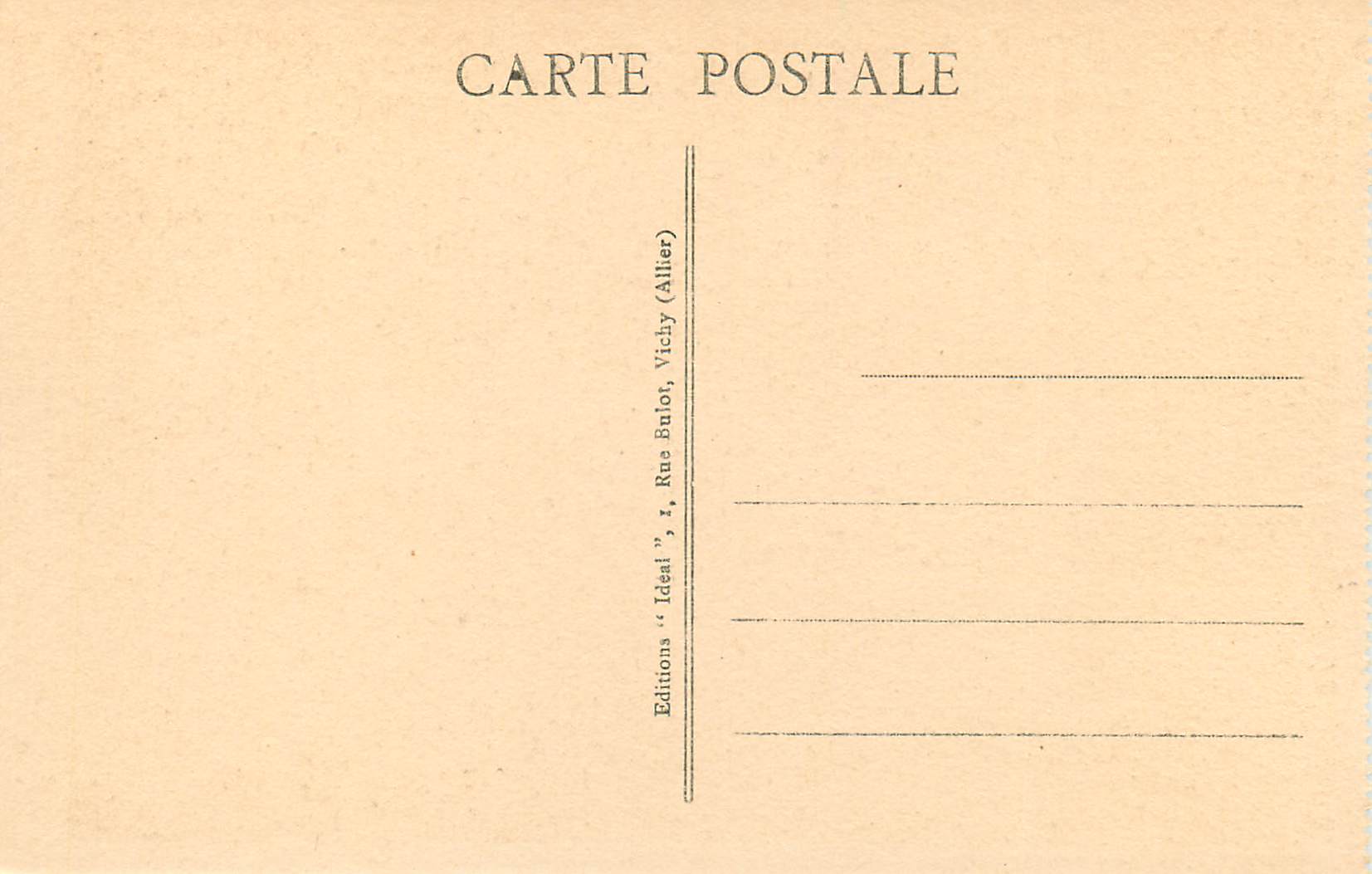 Le Puy - Le Cloître - Chapiteau représentant un Moine et une Abbessse se disputant une crosse (XIIe siècle) — La Haute-Loire Pittoresque — Éditeur Idéal — Rückseite