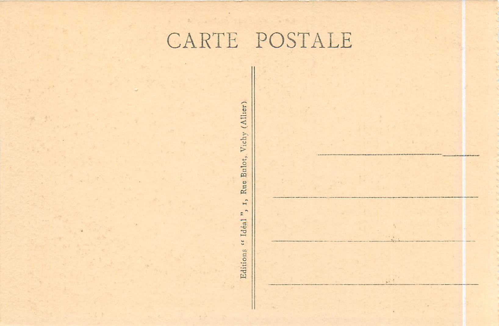 Le Puy - Le Cloître - Corniche représentant les péchés capitaux (IXe siècle) — La Haute-Loire Pittoresque, n° 8507, éd. Idéal — Verso