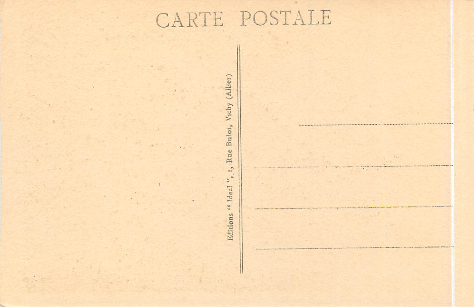 Le Puy - Le Cathédrale — La Haute-Loire Pittoresque — Éditeur Idéal — Verso