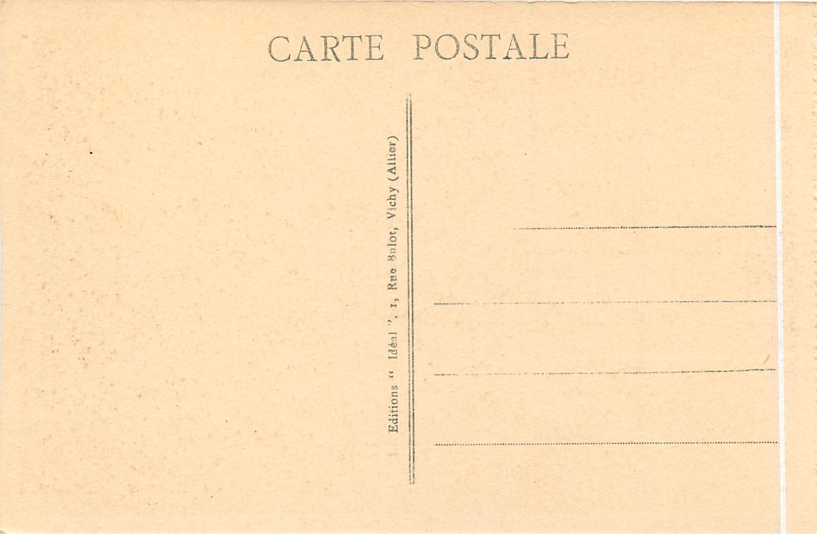 Le Cloître et la Cathédrale (IXe siècle) — Le Puy — Éditeur Idéal, n° 8302 — Rückseite