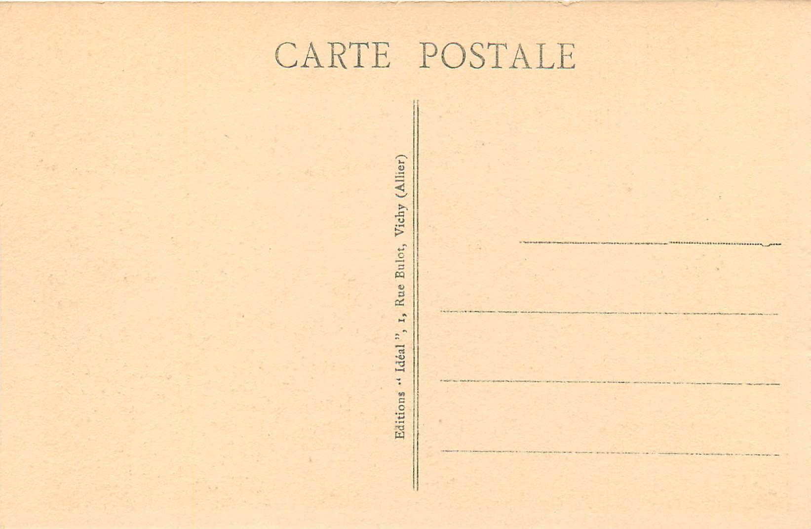Le Puy - Le Cloître - Chapiteau Indien - Moine et Abbéses transformés en Centaures, créatures de pièche (IXe siècle) — Verso