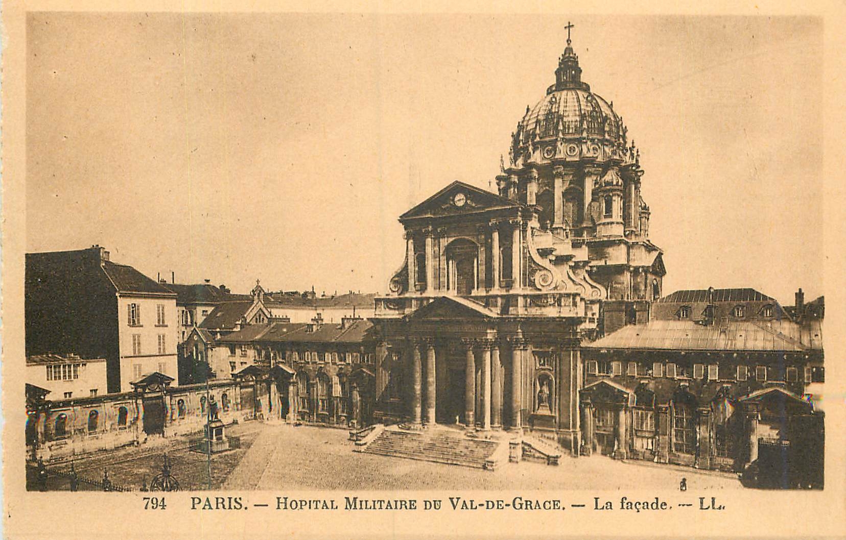 CPA Paris Hopital Militaire du Val de Grace la Facade
