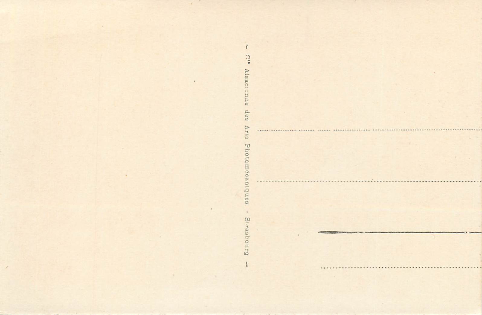 CPA Luchon cain et Abel par Mengue — Rückseite