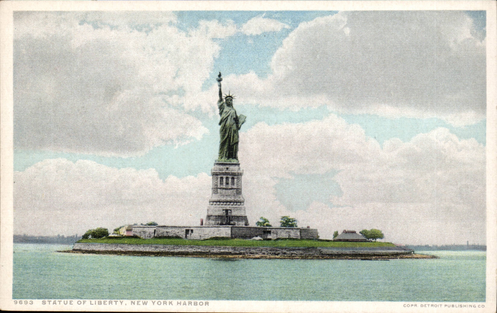 New York- Etas-Unis- Statue Of Liberty- New York Harbor-CPA