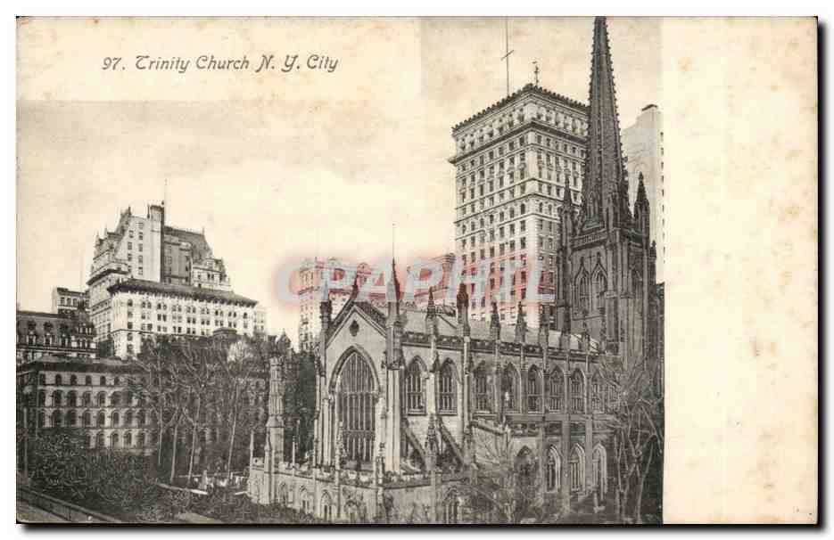 New York- Trinity Church- New York City- CPA