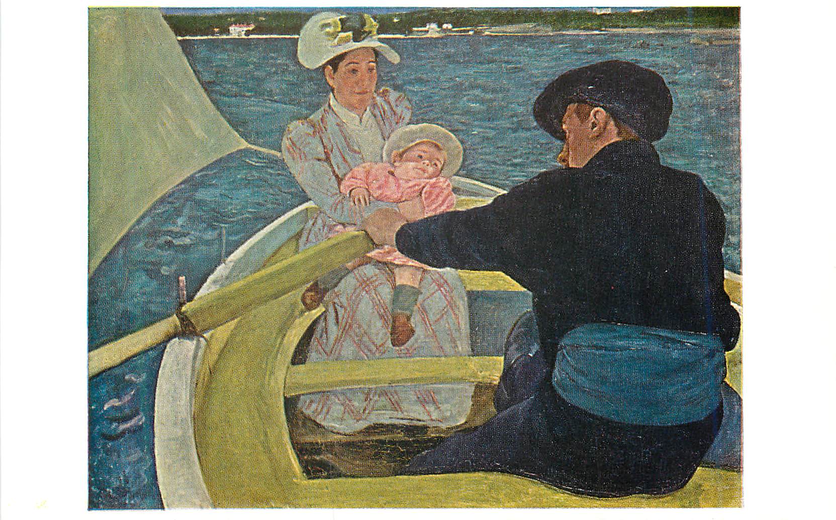 CPM 1758 the boating party by mary cassatt(1877 1926) chester date collection