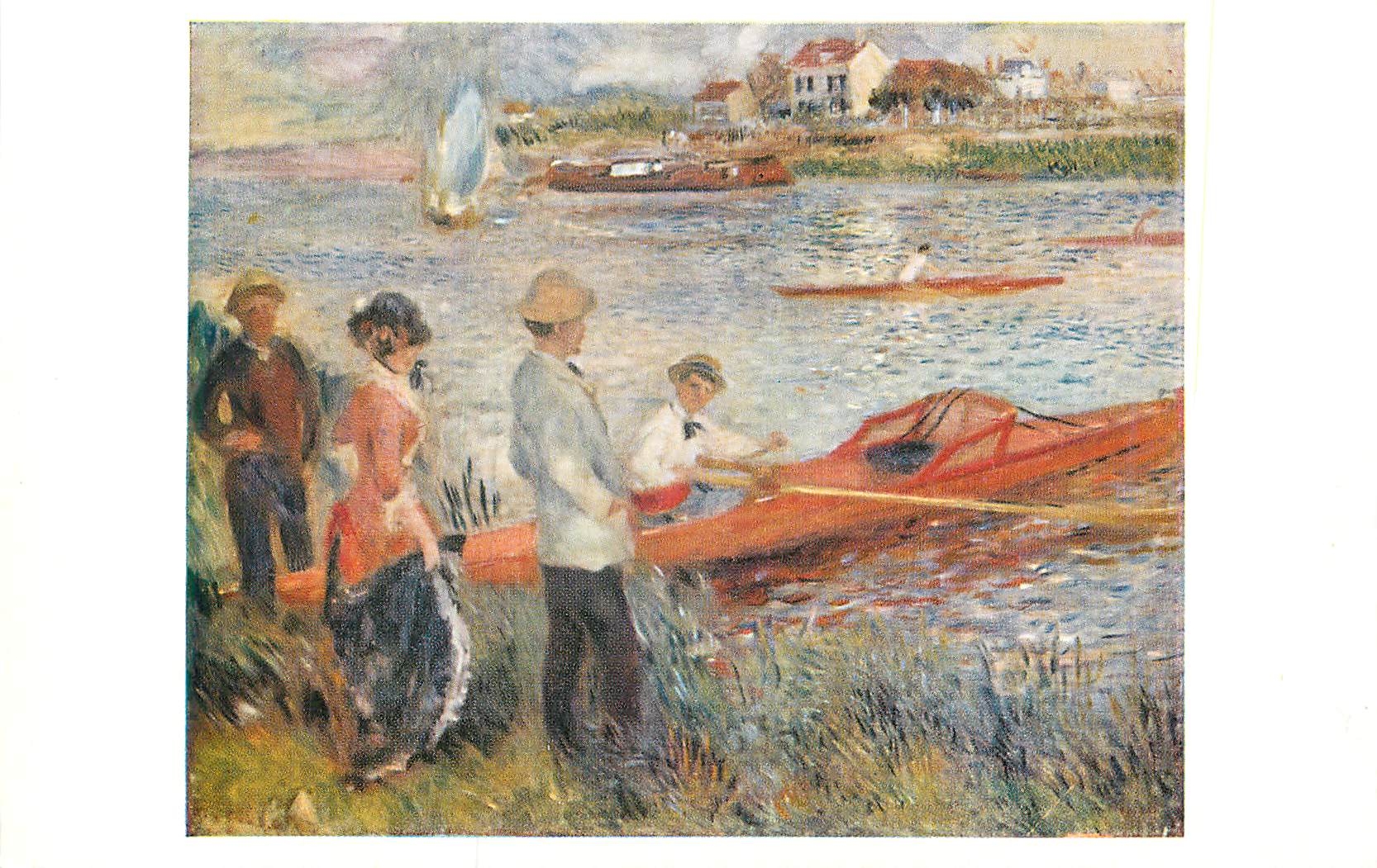 CPM 1062 oarsmen at chatou by renoir(1841 1919) gift of sam a lewisohn
