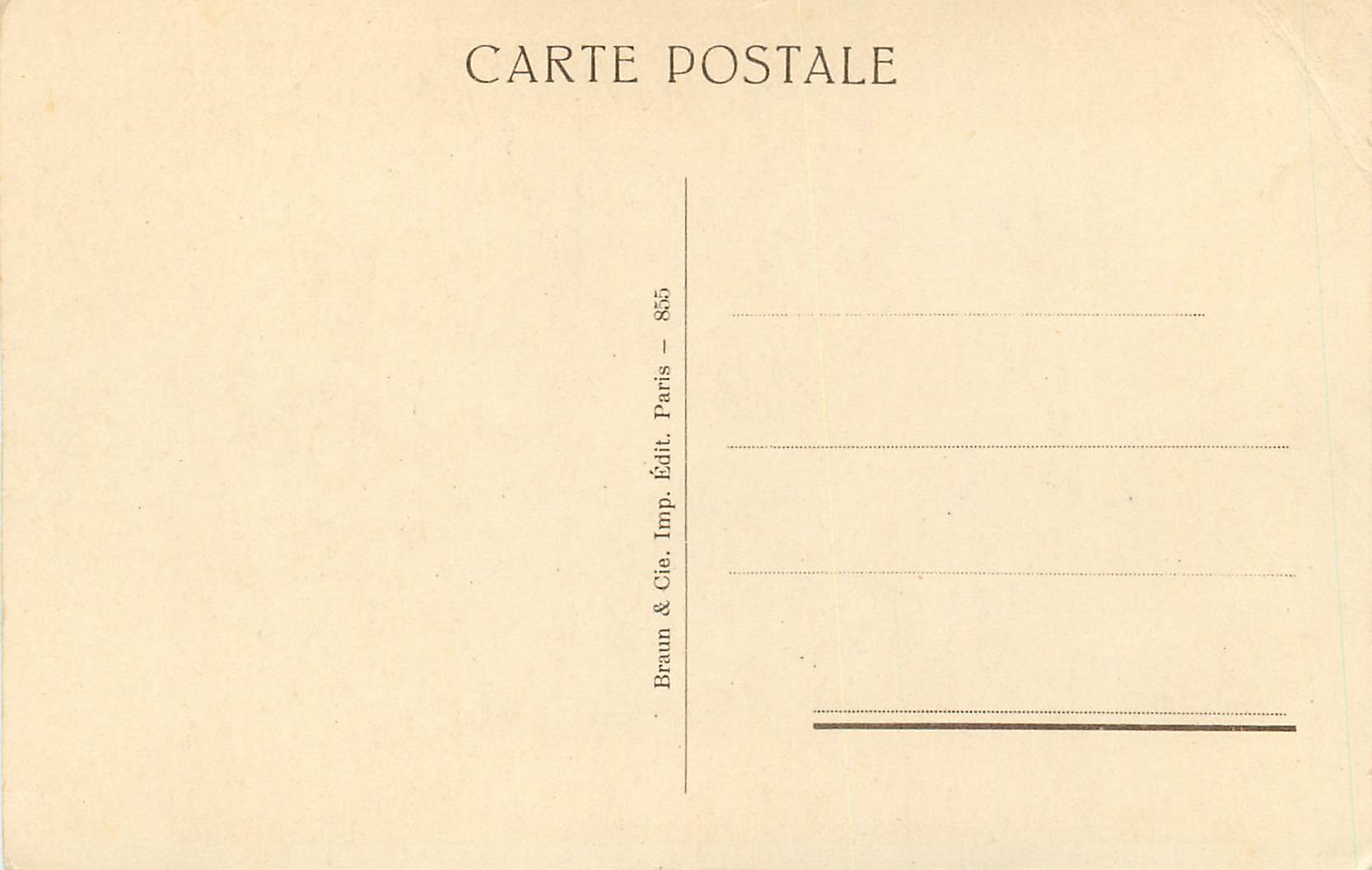 CPA Henner nymphe au bord d une fontaine — Verso