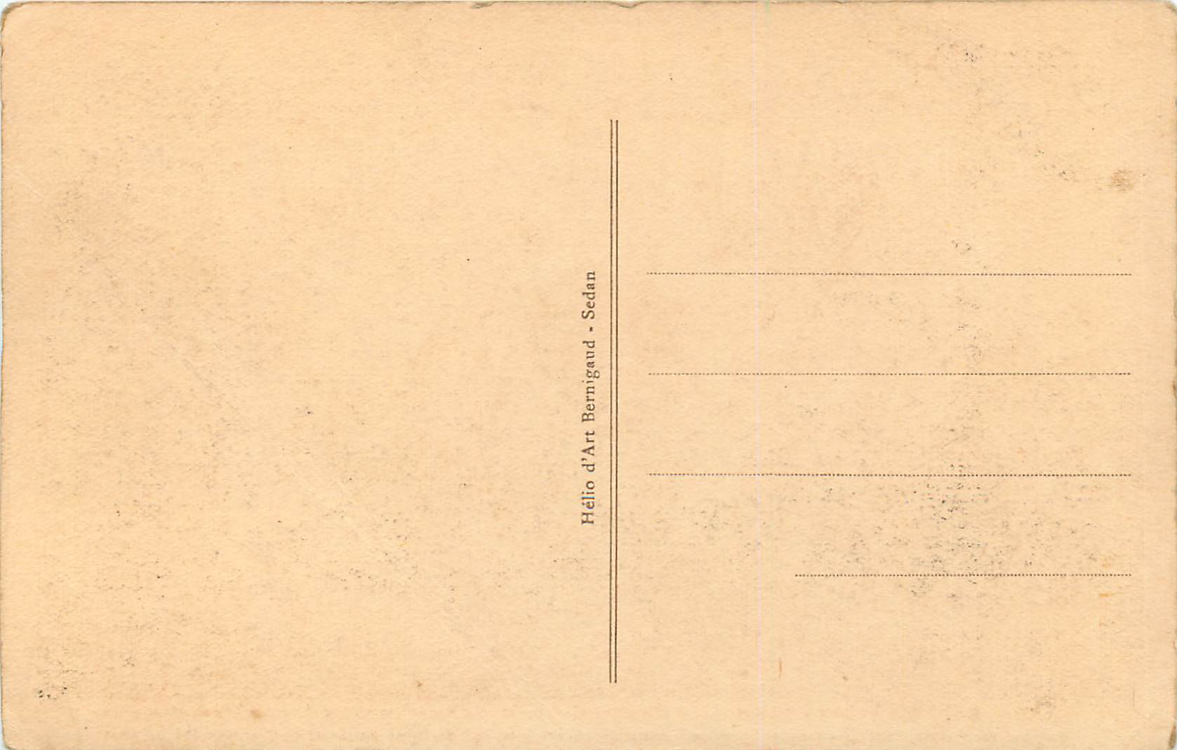 CPA H bazeilles la maison de la derniere cartouche — Rückseite