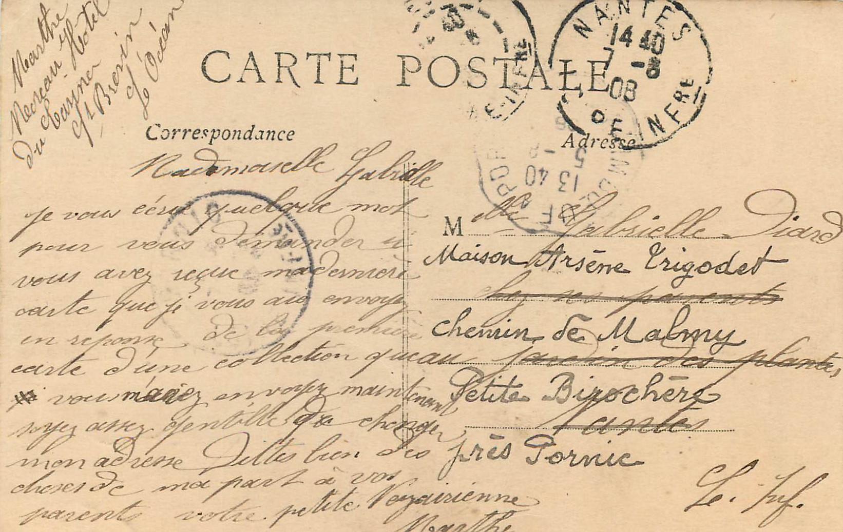 Le Bonheur au Foyer — éditeur AZOR, n° 220 — Verso