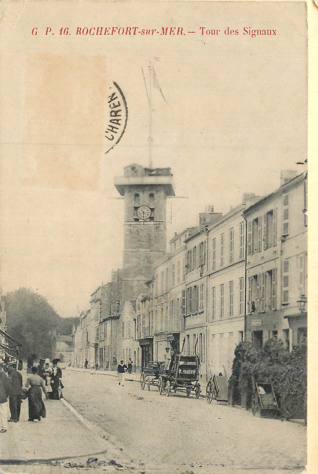 CPA G p 16 rochefort sur mer tour des signaux