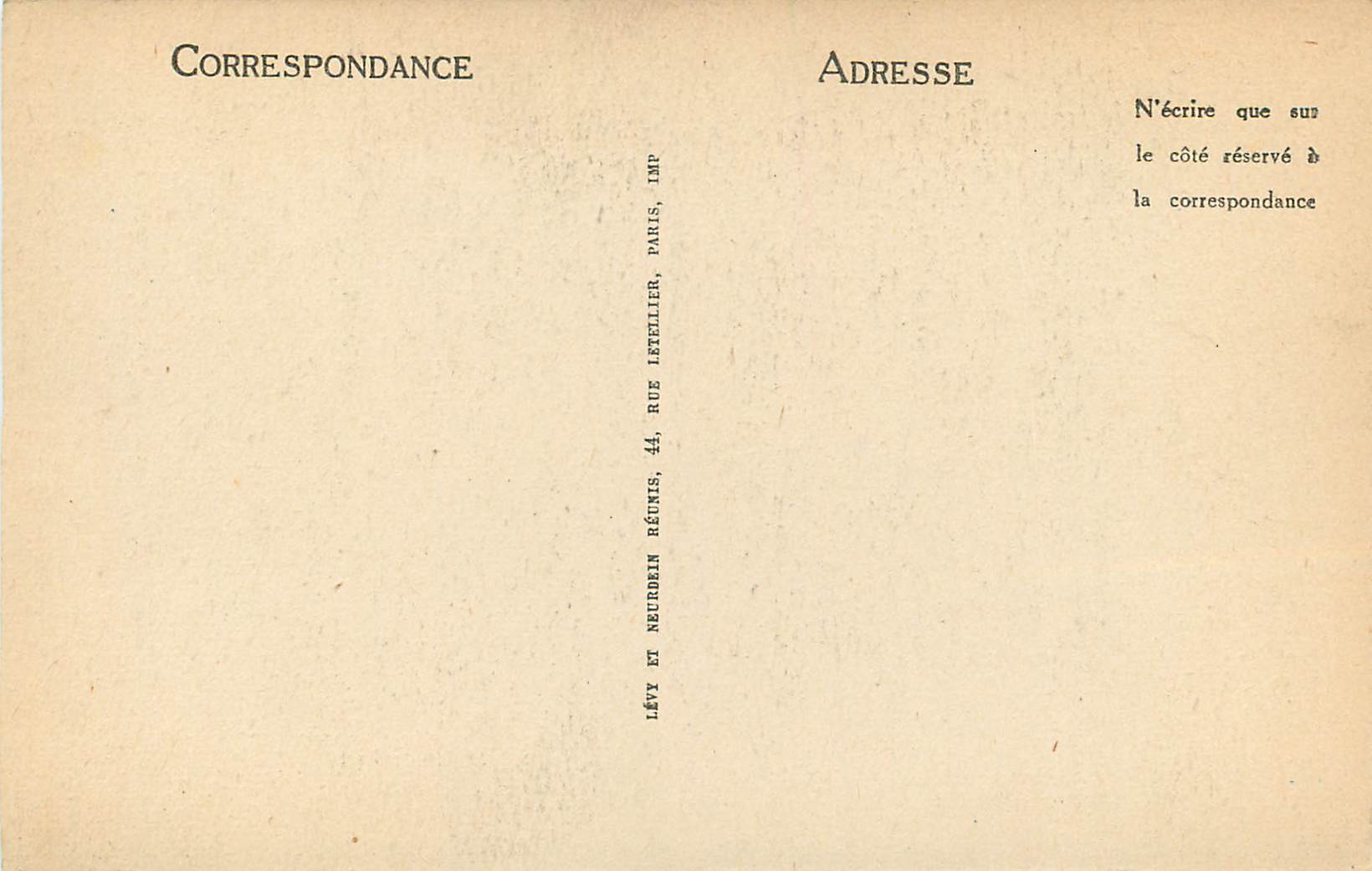 Cathédrale d'AMIENS — L'Ange Pleureur — Chef-d'œuvre de Blasser — 1 L — Rückseite
