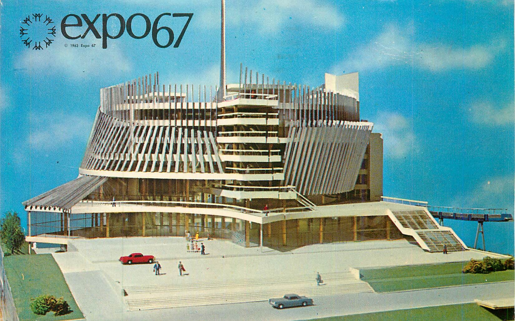 CPA Pavillon de la France Canada Expo 67