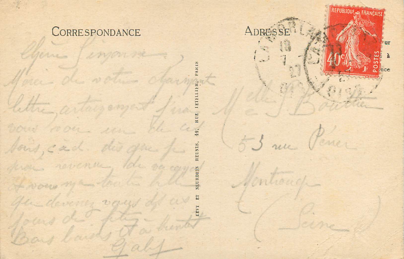 CPA Greuze jeune fille etude pour l accrordee de village musee conde chantilly(391) — Verso