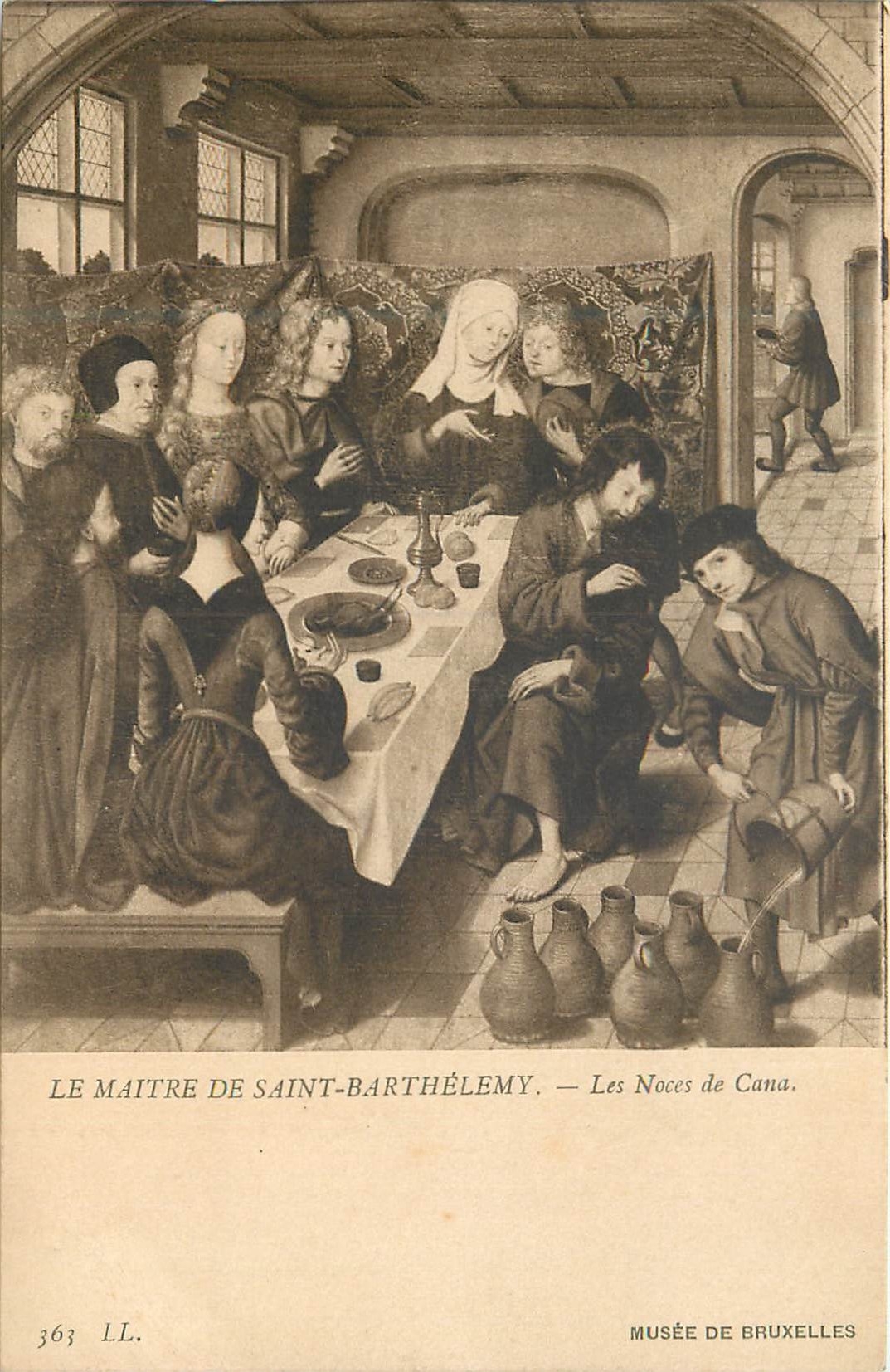CPA Le maitre de saint barthelemy les noces de cana