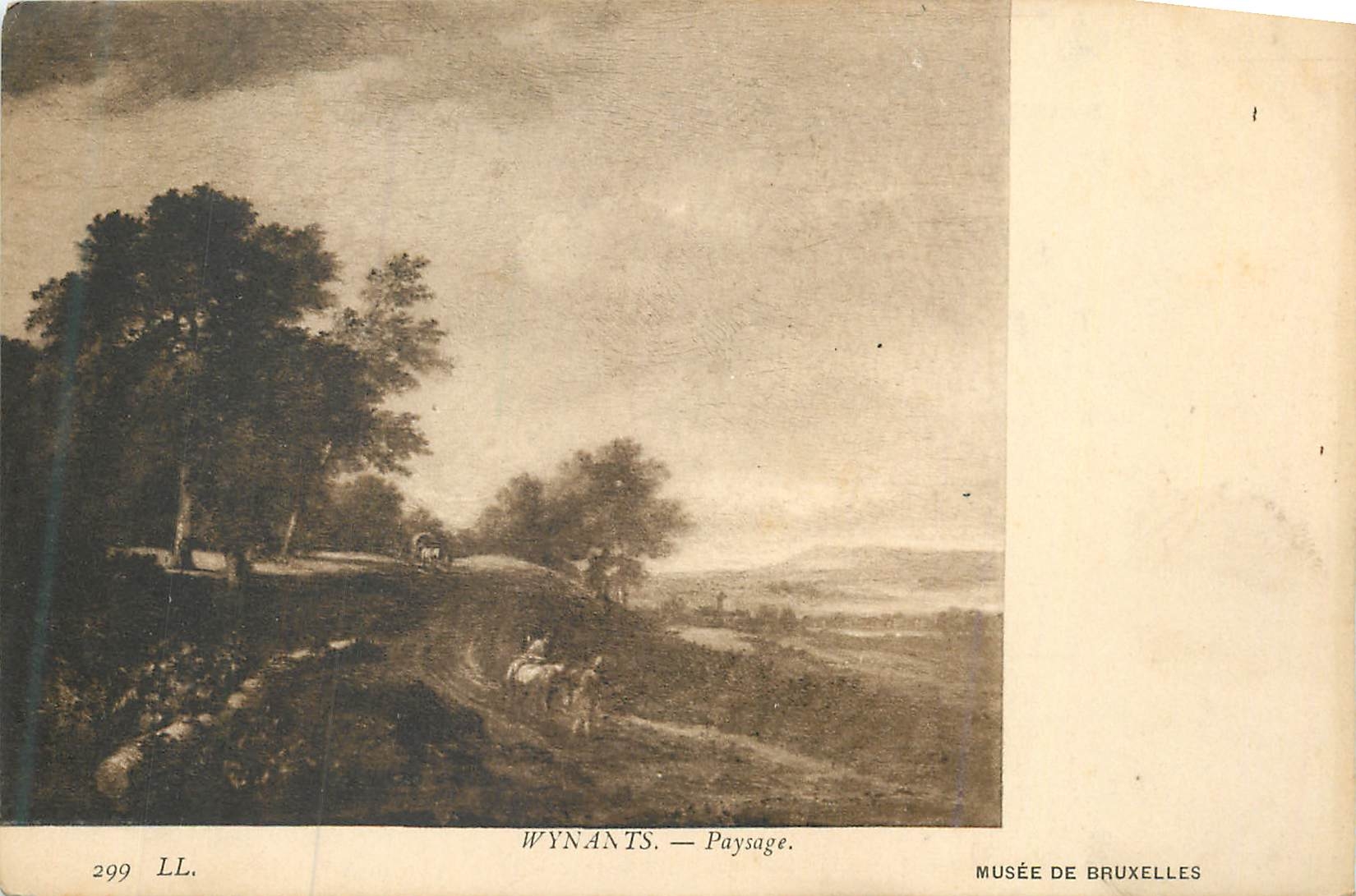 CPA Wyanants paysage musee de bruxelles