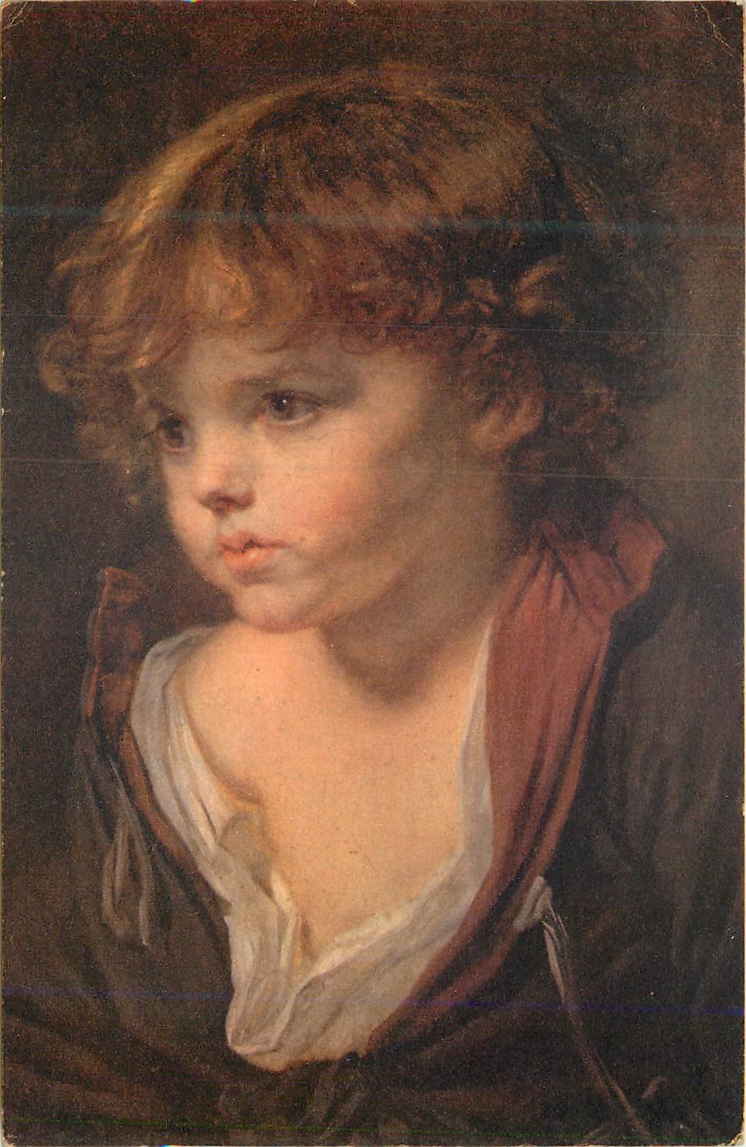 CPA Comite national de l enfance greuze portrait d un jeune garcon(musee cognacq jay)