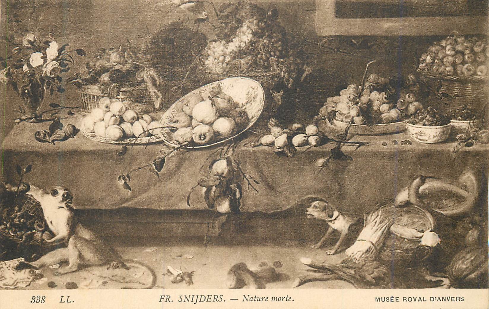 CPA 338 fr snijders nature morte musee roval d anvers