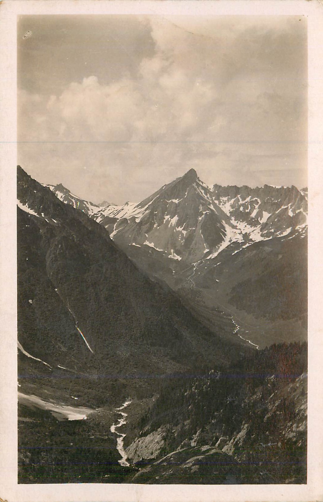 CPM 443 tre la tete vallee et col du bonhomme arguille de la roselette