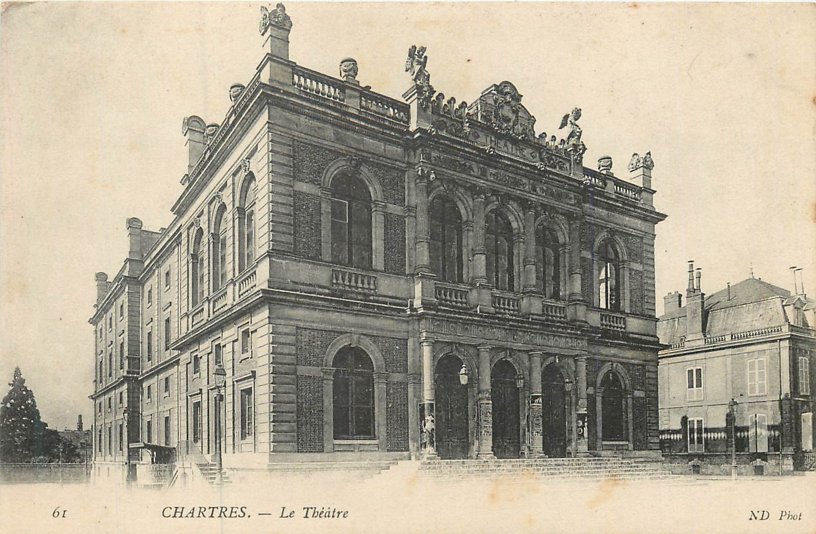Chartres — Le Théâtre — ND Phot - Recto