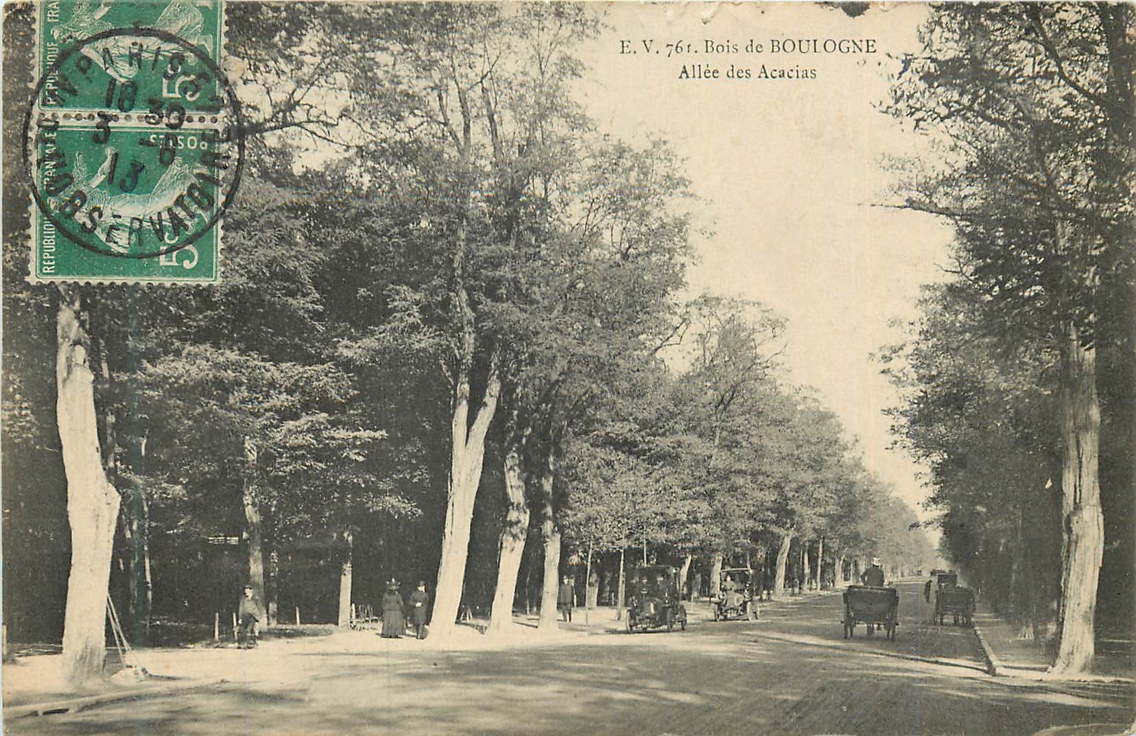 Bois de Boulogne — Allée des Acacias — E.V. 761