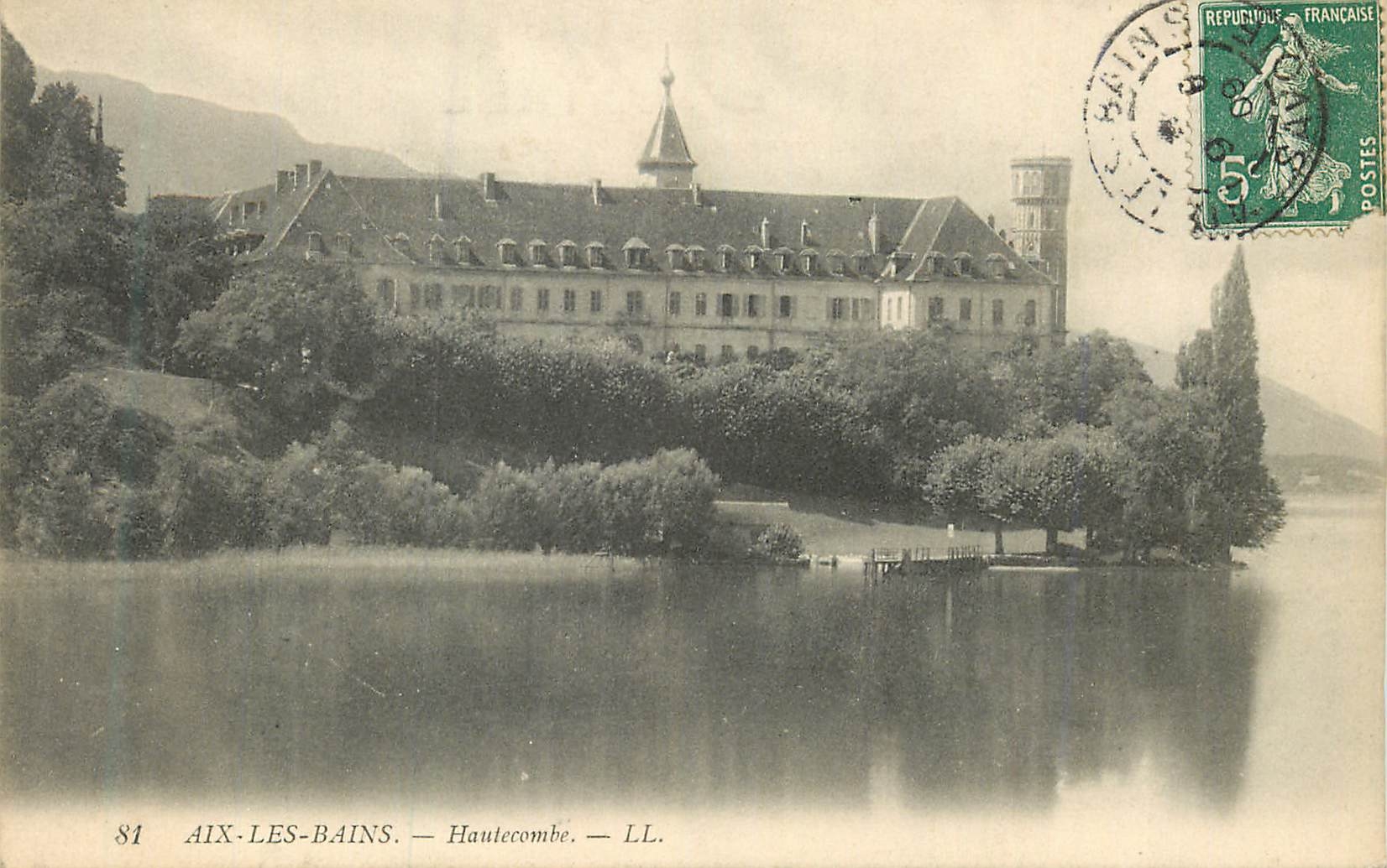 CPA 81 aix les bains hautecombe