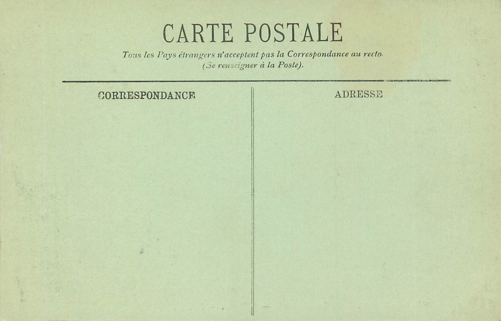 CPA 129 aix les bains le grand corde l entree — Rückseite