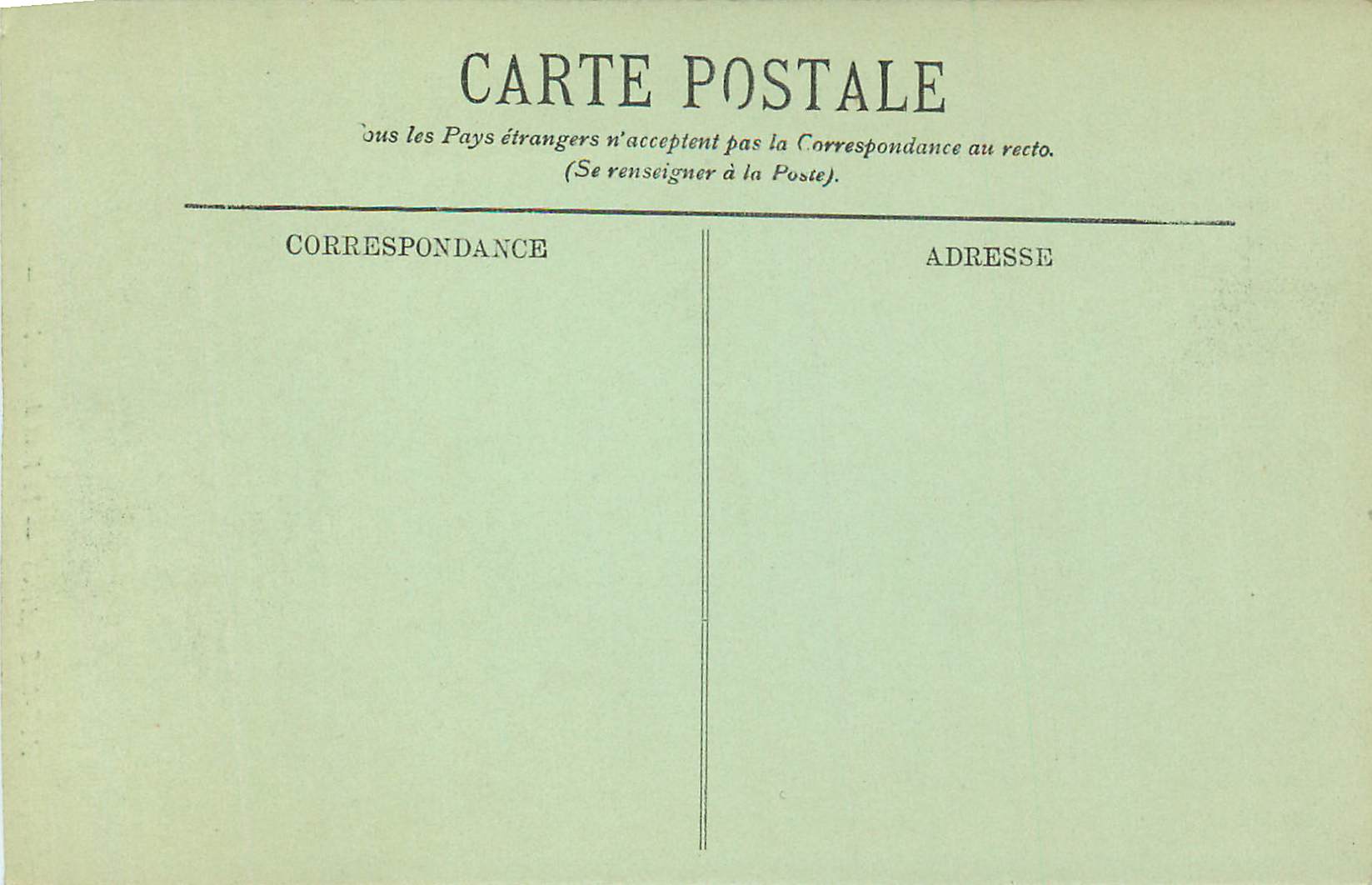 CPA 33 aix les bains le pont de l abime — Verso