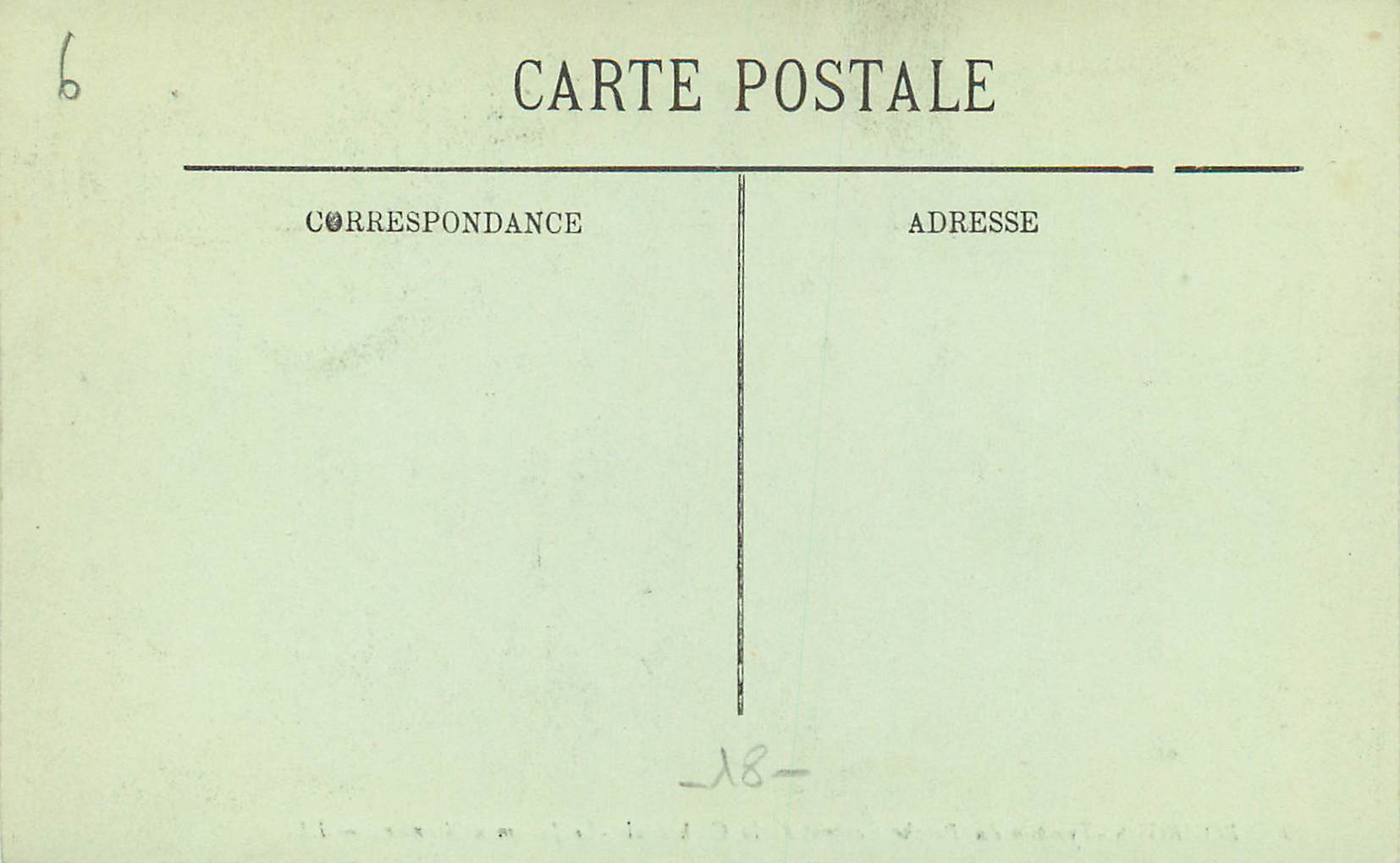 CPA 19 bourges tympan du porche central de la cathedrale le jugement dernier — Rückseite