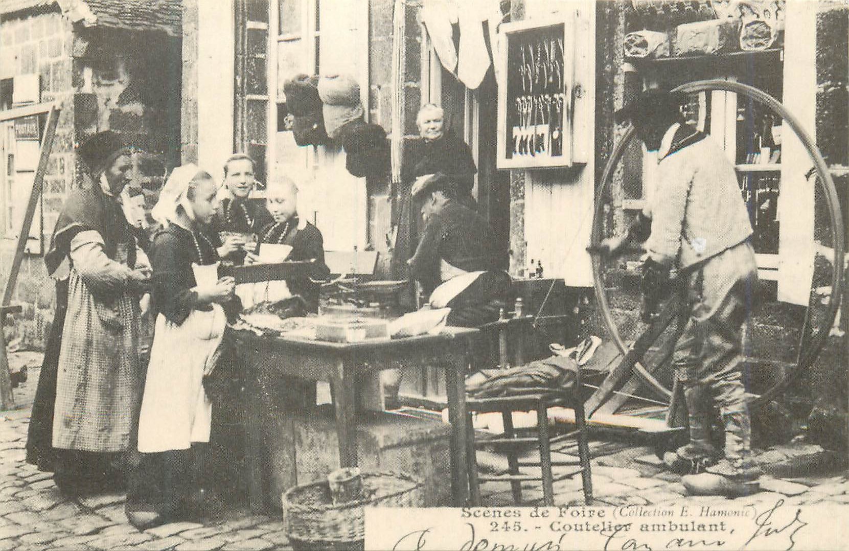 REPRO Scenes de foire 245 goutelier ambulant