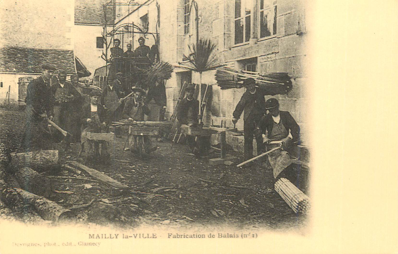 REPRO Mailly la ville fabrication de balais