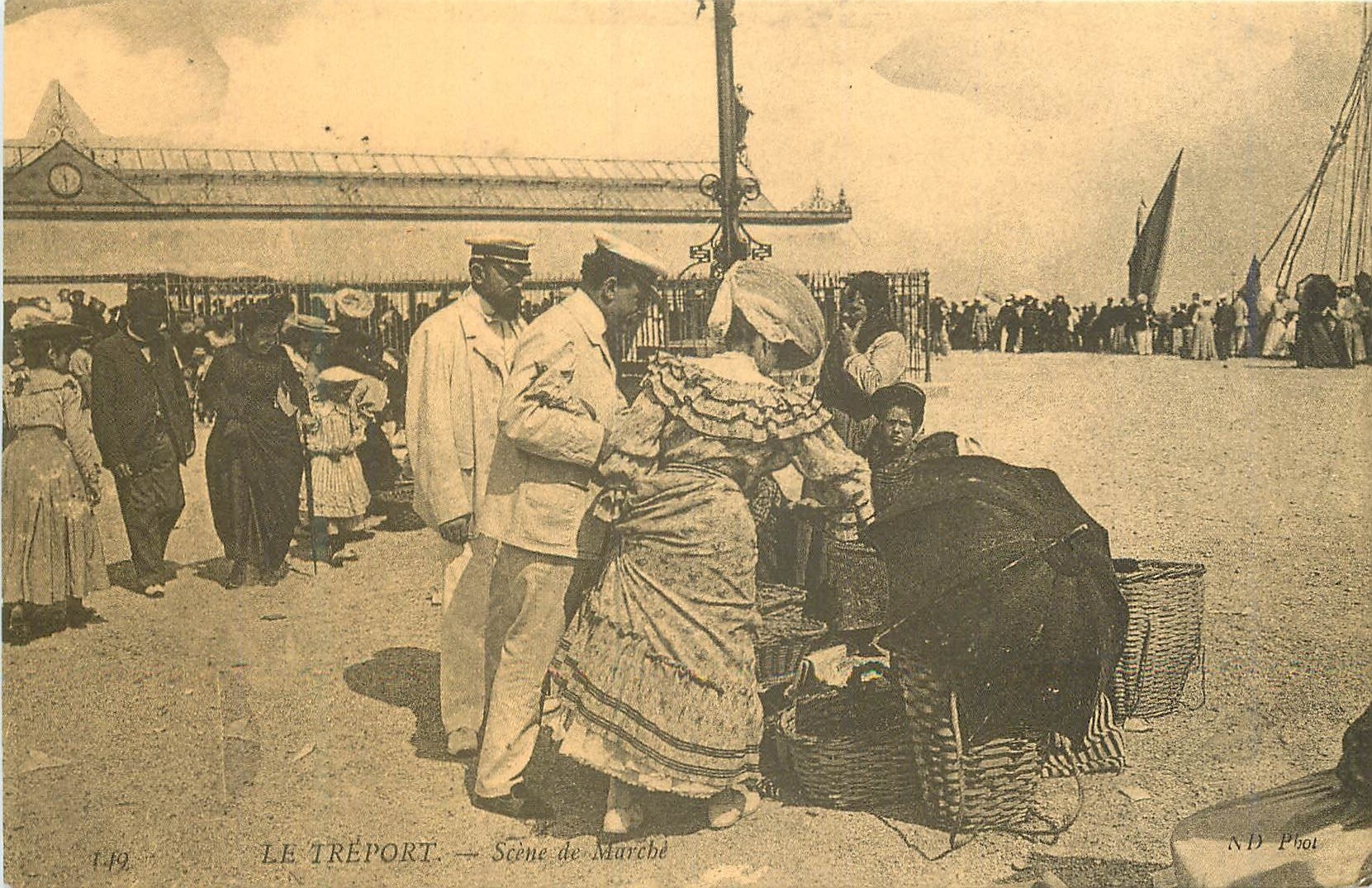 REPRO Le treport scene de marche