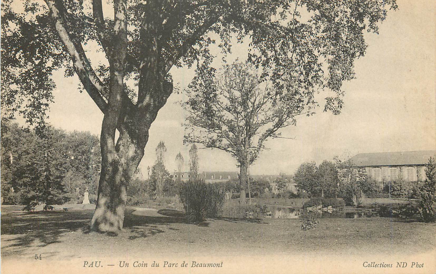 Pau — Un Coin du Parc de Beaumont — Collections ND Phot