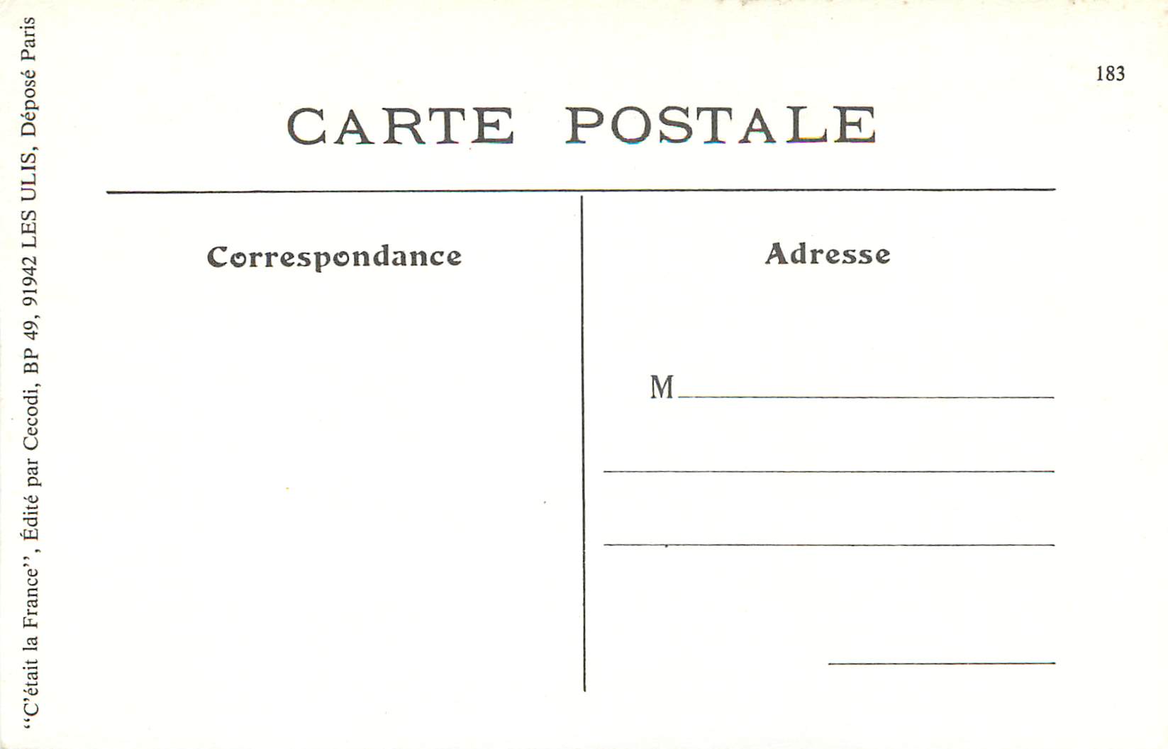 REPRO Toulouse une partie de peches — Verso