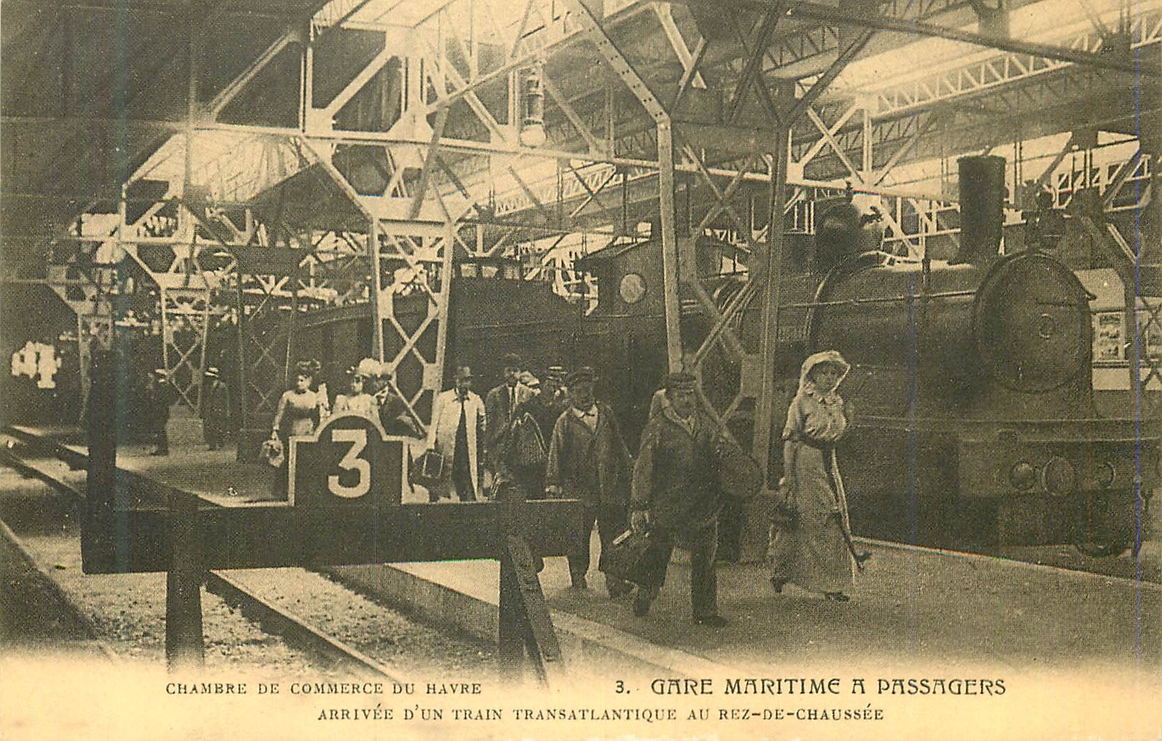 REPRO 3 gare maritime a passagers chambre de commerce du havre