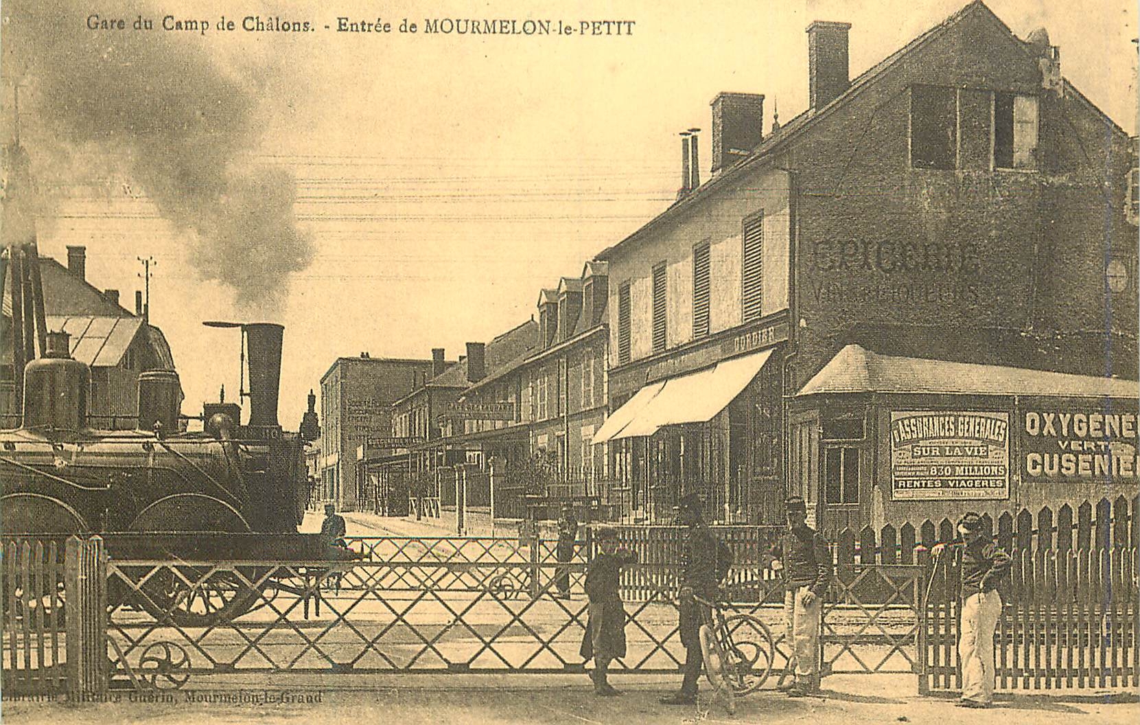 REPRO Gare du camp de chalons entree de mourmelon le petit