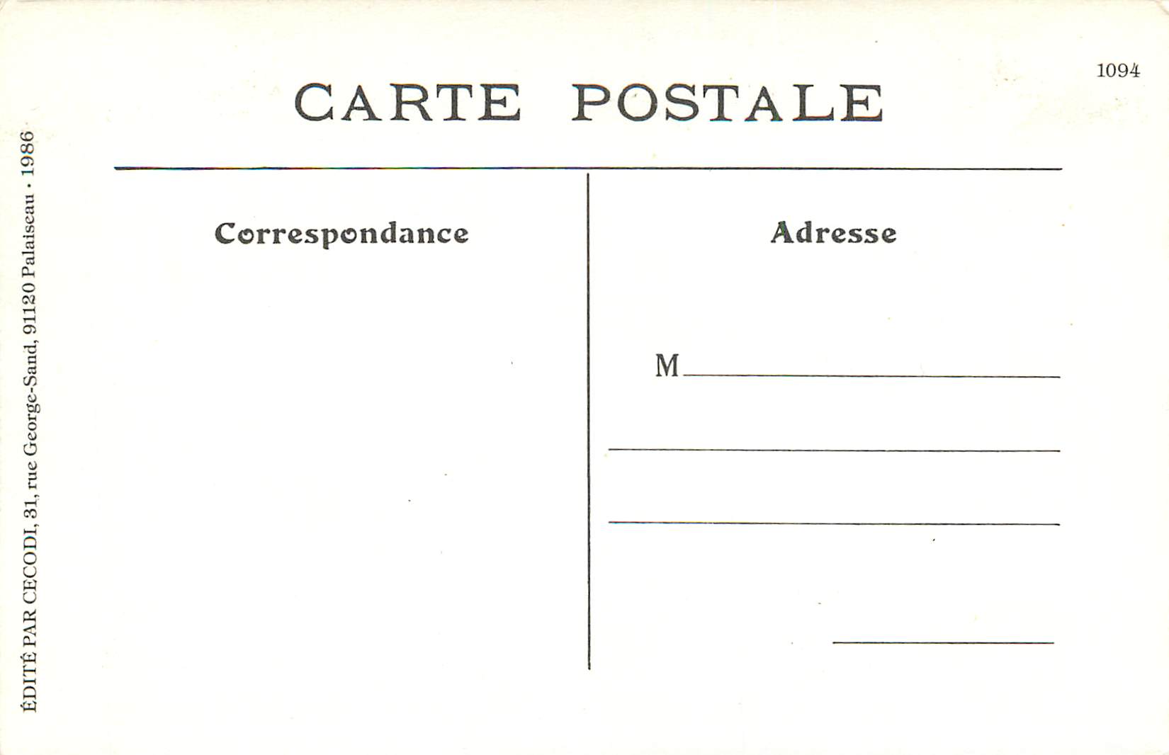REPRO Le ferrage — Rückseite