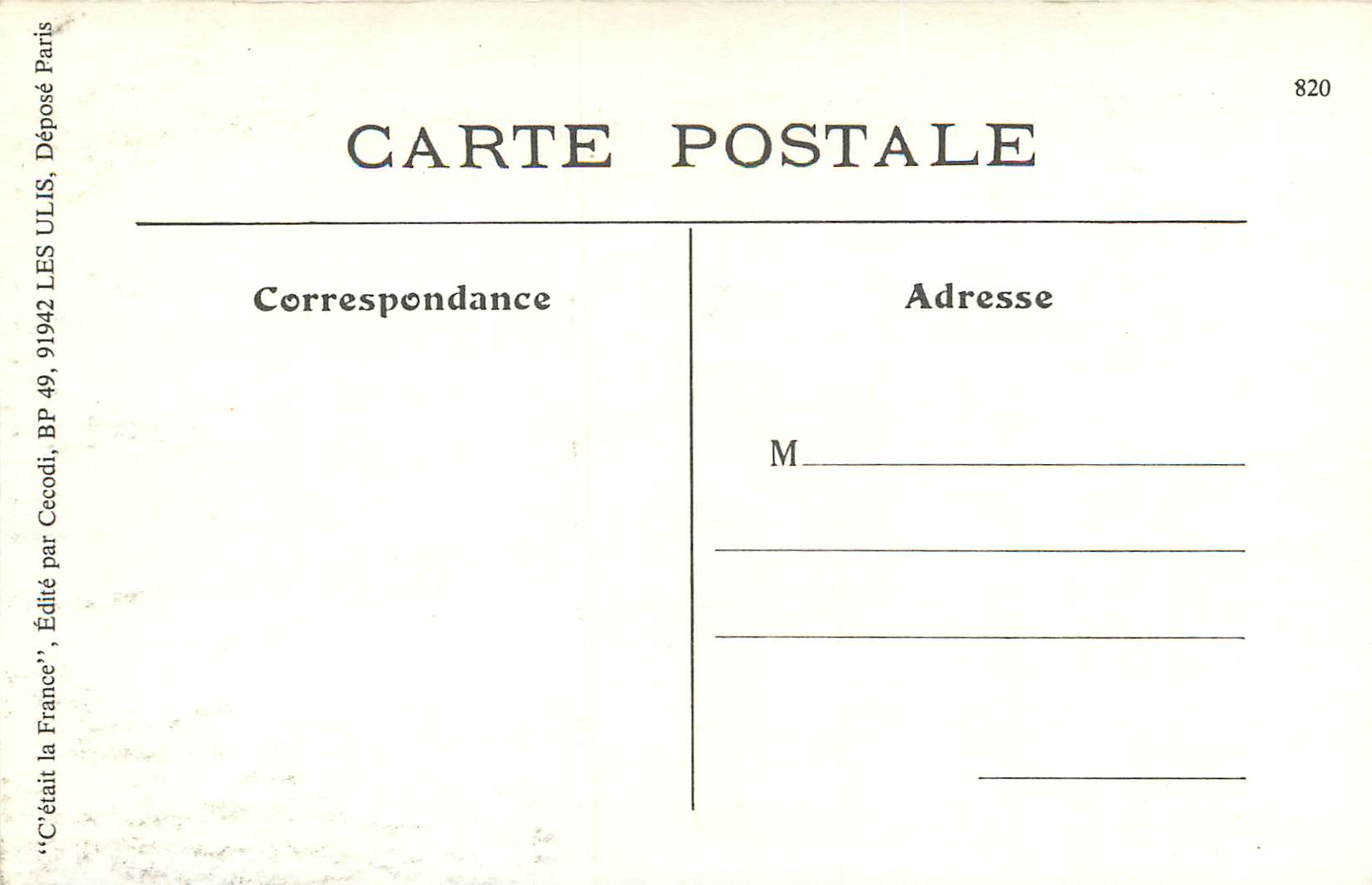 CPA Le littoral (seine inferieure) 416 sur la cote normande porteuse de poisson — Rückseite