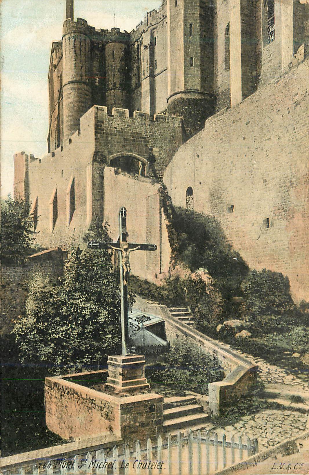 CPA Mont St Michel Le Chatelet