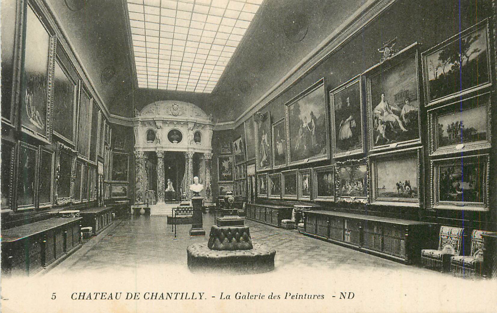 Schloss Chantilly — Die Gemäldergalerie — ND