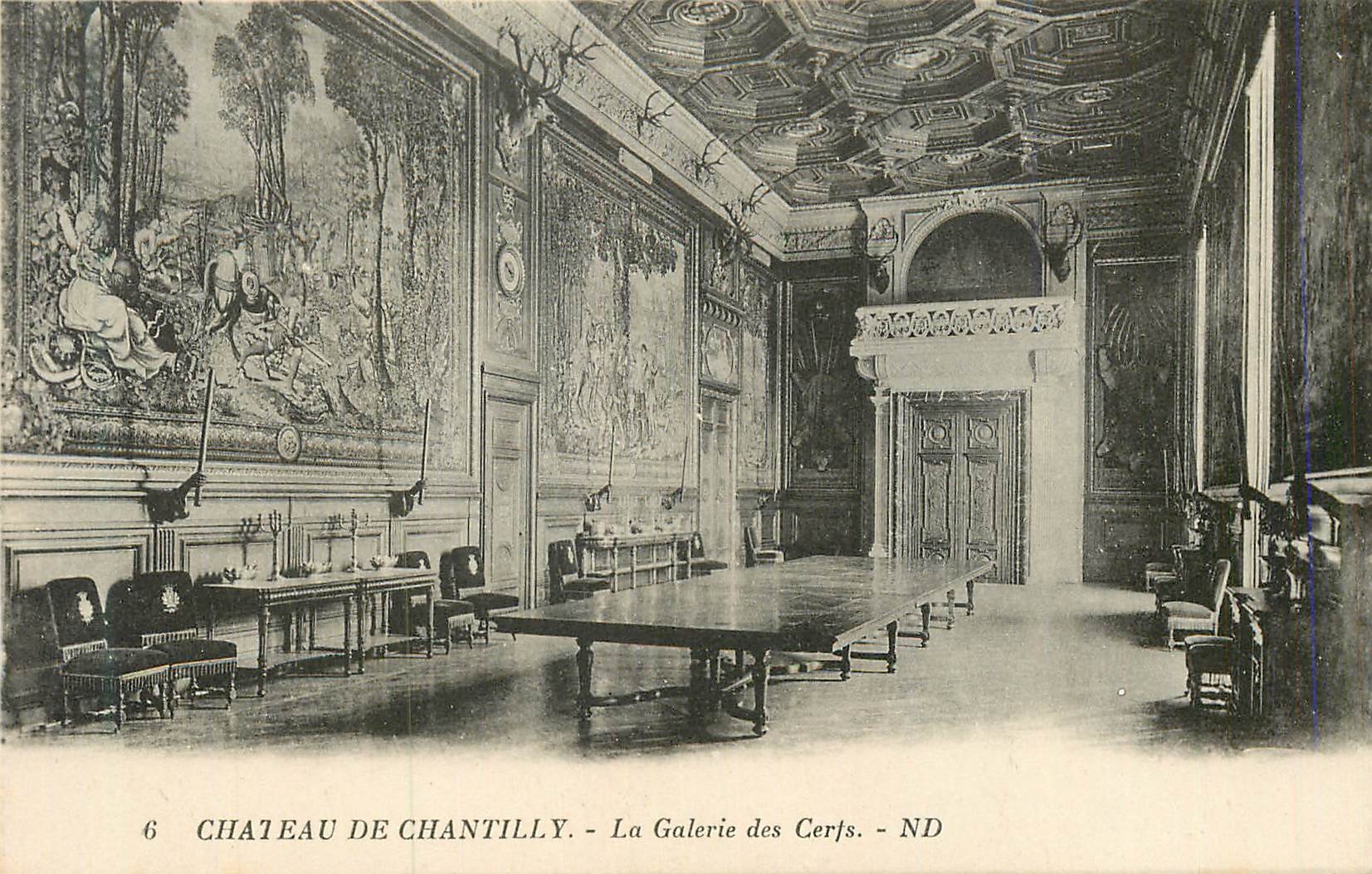 Château de Chantilly — La Galerie des Cerfs — ND