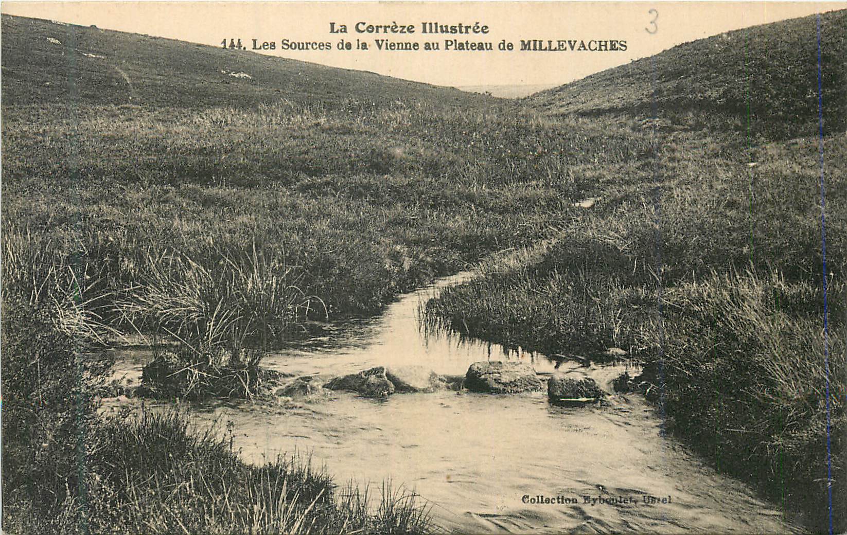 CPA La correze illustree 144 les sources de la vienne au plateau de millevaches